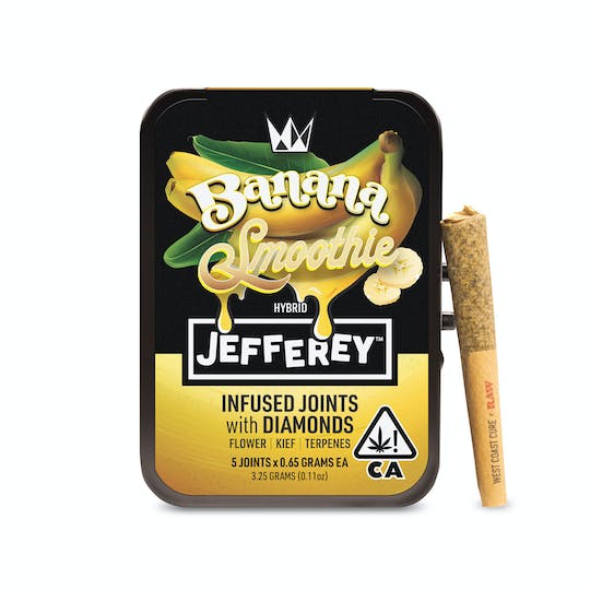 Banana Smoothie – Jefferey Infused Joint .65g 5 Pack