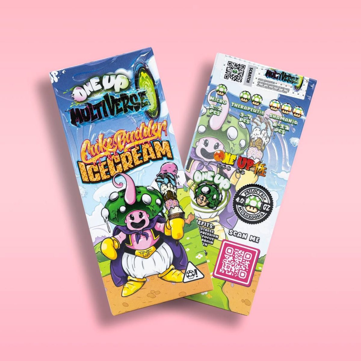 One up Multiverse Cake Badder Ice Cream